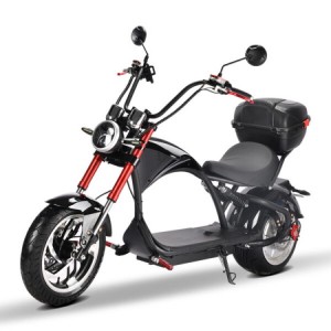 Elektrinis motoroleris Citycoco CP4P 30Ah juodas